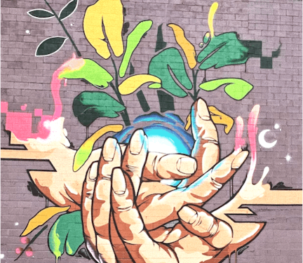Leadership mural